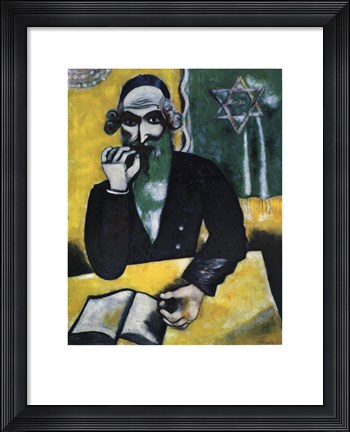 Framed Rabbi, The Pinch of Snuff Print