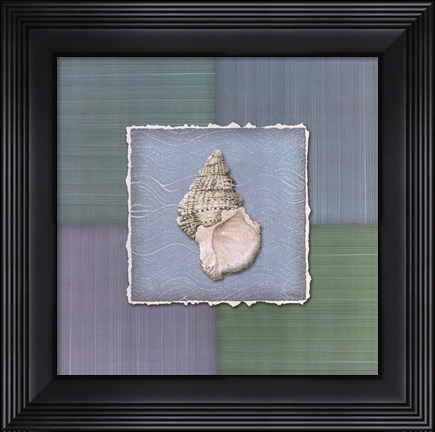 Framed Blue Sea IV Print