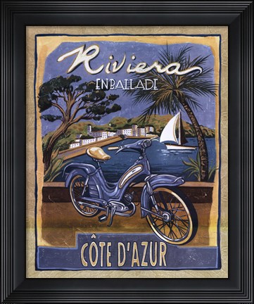 Framed Riviera Print