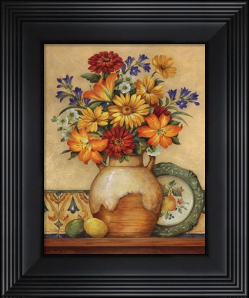 Framed Salsa Lilies - Mini Print