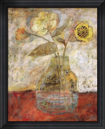Framed Flower Sonnet Print