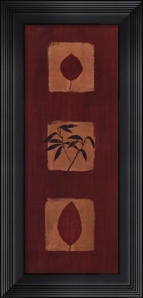 Framed Asian Panel II - Mini Print