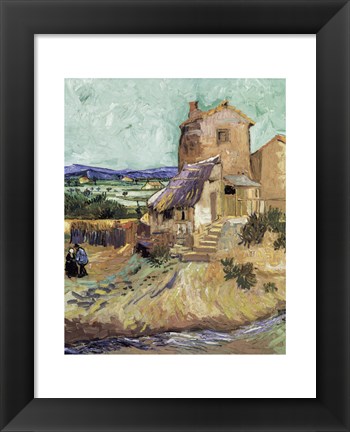 Framed Old Mill, c.1888 Print