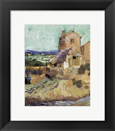 Framed Old Mill, c.1888 Print