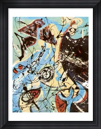 Framed Composition Print