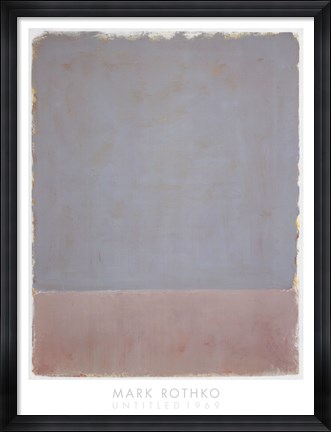 Framed Untitled 1, 1969 Print