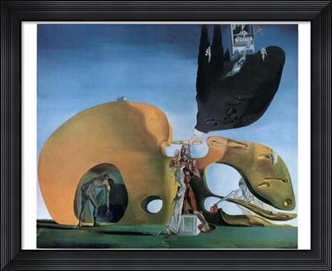 Framed Birth of Liquid Desires, c.1932 Print