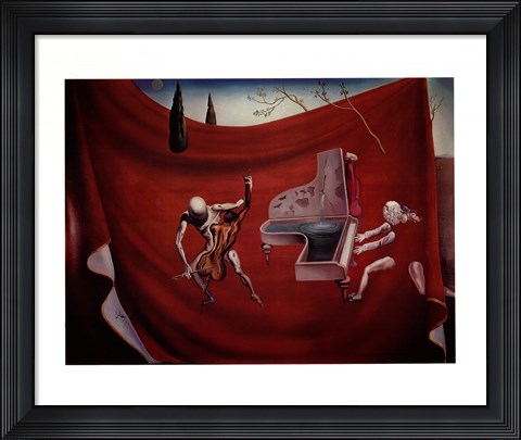 Framed Musical Tempest Print