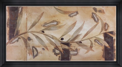 Framed Olive Branch III Print