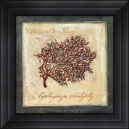 Framed Violescent I Print