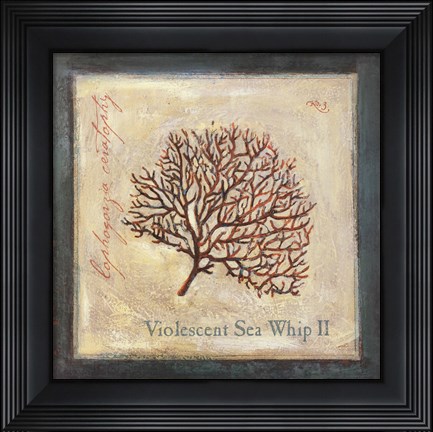 Framed Violescent II Print