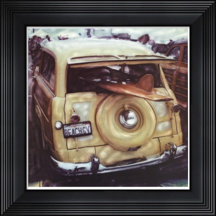 Framed Beach Guy Print