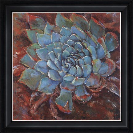 Framed Blue Agave II Print