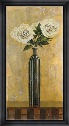 Framed Structured Elegance I Print