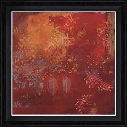 Framed Brilliant Fall IV Print