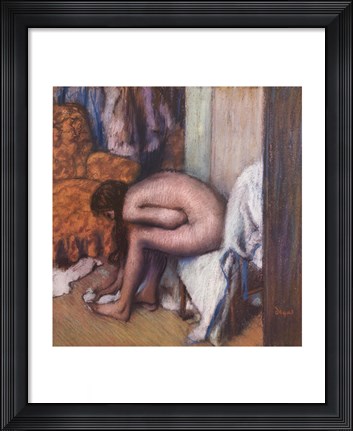 Framed After the Bath 4 Print