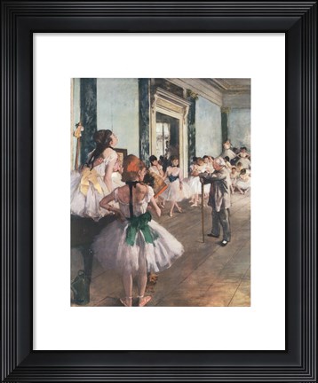 Framed Dance Class Print