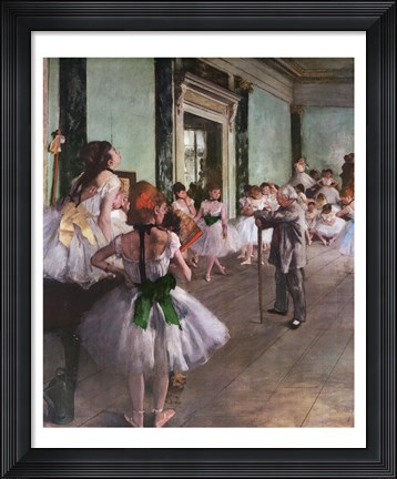 Framed Dance Class Print