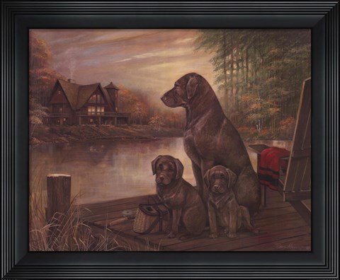 Framed Tranquil Beauty Print