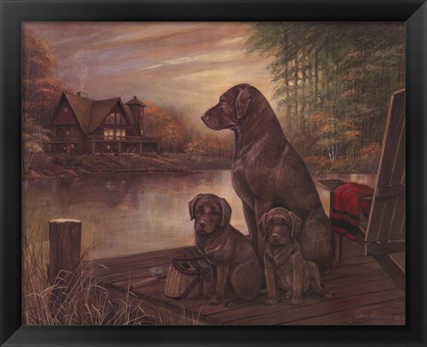 Framed Tranquil Beauty Print