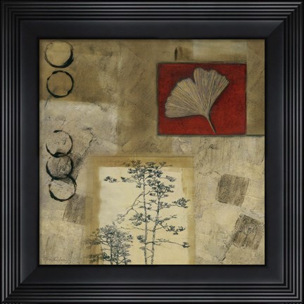 Framed Autumn Trail IV Print