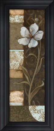 Framed Floral Memories II Print