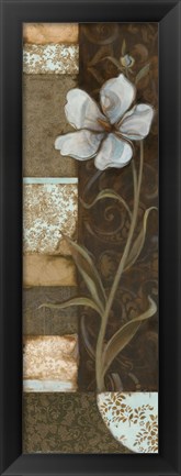 Framed Floral Memories II Print