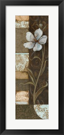 Framed Floral Memories II Print