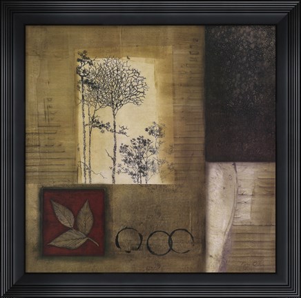 Framed Autumn Trail II Print