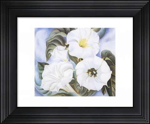 Framed Jimson Weed, 1935 Print