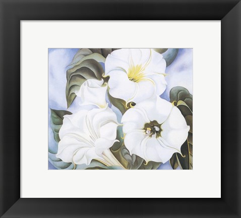 Framed Jimson Weed, 1935 Print