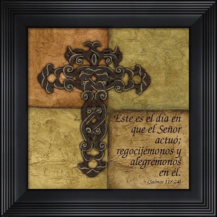 Framed Tuscan Cross IIEste es Print