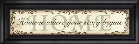 Framed In Our Home Print