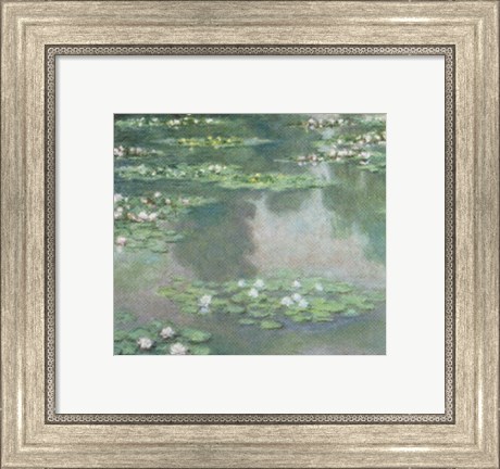 Framed Water Lilies (I), 1905 Print