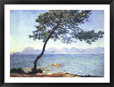 Framed Antibes View Print