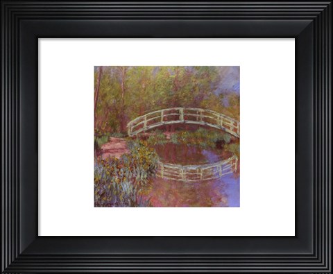 Framed Le Pont Japonais Print