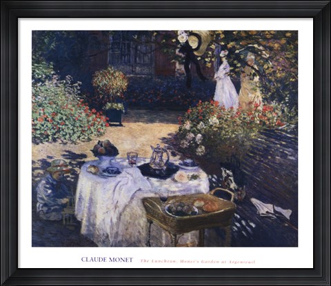 Framed Luncheon at Argenteuil Print