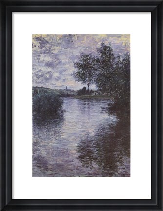 Framed Vetheuil Print