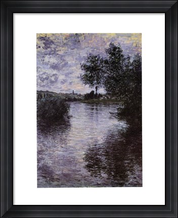 Framed Vetheuil Print