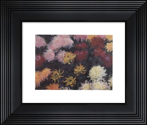 Framed Chrysanthemum, 1897 Print