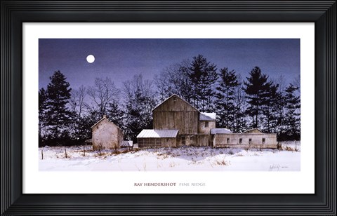 Framed Pine Ridge Print