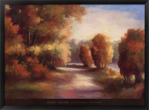 Framed Changing Seasons Print