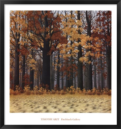 Framed Autumn Wood Print