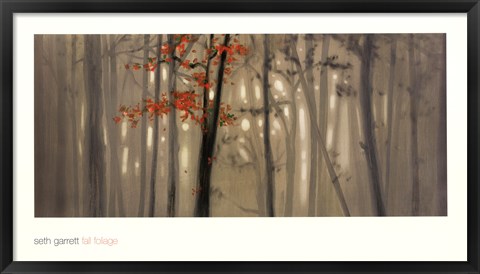 Framed Fall Foliage Print