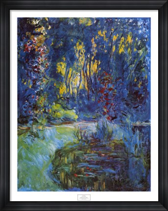 Framed Jardin de Giverny Print