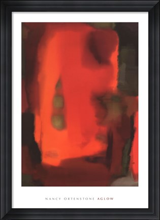 Framed Aglow Print