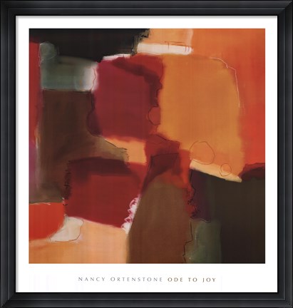 Framed Ode to Joy Print