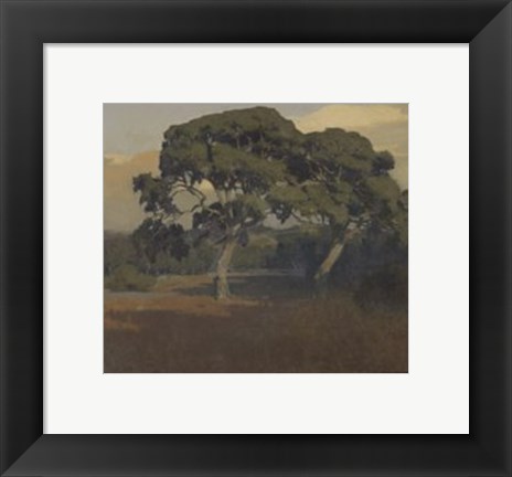 Framed Oaks Print