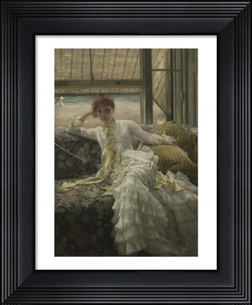 Framed July: Specimen of a Portrait, c.1878 Print