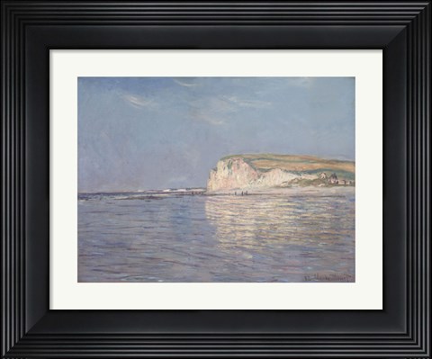 Framed Low Tide at Pourville, near Dieppe, 1882 Print